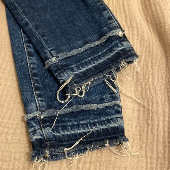 MAVI TESS HIGH RISE SKINNY NAVY JEANS . Size 25 / 27 - Picture 6 of 11